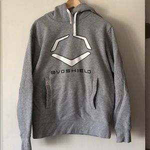 Evoshield Grey Hooded Sweatshirt